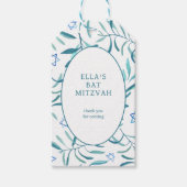 Botanischer Stern von David Bar Bat Mitzvah Geschenkanhänger (Vorderseite)