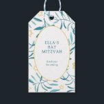 Botanischer Stern von David Bar Bat Mitzvah Geschenkanhänger<br><div class="desc">Perfekte Geschenkmarke für Gastgeschenke bei einer Fledermausmitzvah, Bar mitzvah oder anderen jüdischen Feiern! Handgemachte Aquarellkunst für Sie auf der Vorder- und Rückseite! Vollständig anpassbar! Klicken Sie auf "Personalisieren" oben, um den Text zu bearbeiten. Klicken Sie auf "Bearbeiten mit dem Design-Tool", um die Schriftart, Farben und Platzierungen anzupassen und das Design...</div>