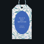 Botanischer Stern von David Bar Bat Mitzvah Geschenkanhänger<br><div class="desc">Perfekte Geschenkmarke für Gastgeschenke bei einer Fledermausmitzvah, Bar mitzvah oder anderen jüdischen Feiern! Handgemachte Aquarellkunst für Sie auf der Vorder- und Rückseite! Vollständig anpassbar! Klicken Sie auf "Personalisieren" oben, um den Text zu bearbeiten. Klicken Sie auf "Bearbeiten mit dem Design-Tool", um die Schriftart, Farben und Platzierungen anzupassen und das Design...</div>