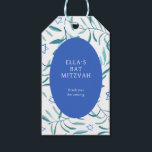 Botanischer Stern von David Bar Bat Mitzvah Geschenkanhänger<br><div class="desc">Perfekte Geschenkmarke für Gastgeschenke bei einer Fledermausmitzvah, Bar mitzvah oder anderen jüdischen Feiern! Handgemachte Aquarellkunst für Sie auf der Vorder- und Rückseite! Vollständig anpassbar! Klicken Sie auf "Personalisieren" oben, um den Text zu bearbeiten. Klicken Sie auf "Bearbeiten mit dem Design-Tool", um die Schriftart, Farben und Platzierungen anzupassen und das Design...</div>