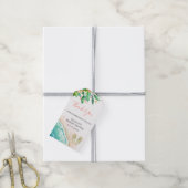 Botanischer Strand Danke Geschenkanhänger (Mit Garn)