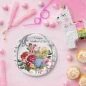 Botanischer Tag der Vintagen Mutter Pappteller (Party)
