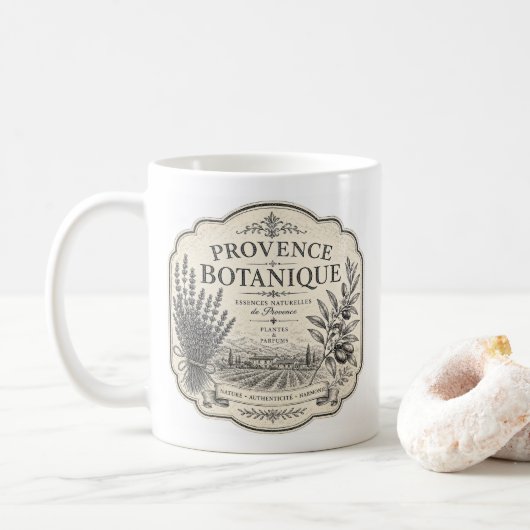 botanischer Tasse Provencal (Mit Donut)