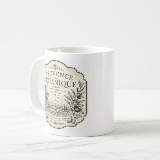 botanischer Tasse Provencal  (Vorderseite Links)
