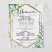 Botanischer Text Hochzeitstag (Rückseite)