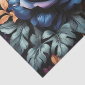 Botanischer Traum der Rose Floral Seidenpapier (Ausschnitt)