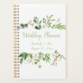 Botanischer Traum Hochzeitsplaner Planer
