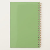 Botanischer Traum Hochzeitsplaner Planer (Rückseite)