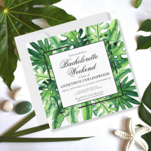 Botanischer Tropen Bachelorette Wochenende