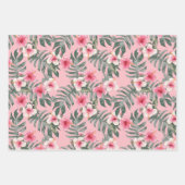 Botanischer Tropenduft 3 Geschenkpapier Set (Vorderseite 3)