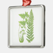 Botanischer tropischer Dekor der Ornament Aus Metall (Links)