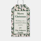 Botanischer Urlaub Geschenkanhänger (Vorderseite)