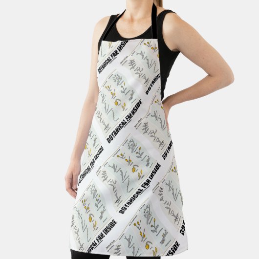 Botanischer Ventilator in den Arten von Buds Schürze (InSitu)