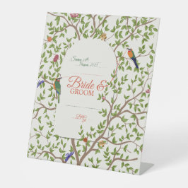 Botanischer Vogel Sockelschild