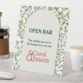 Botanischer Vogel Sockelschild (In Situ)