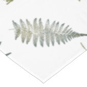Botanischer Wald Ferns 1,0 Tischdecke (Schrägansicht)
