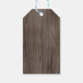 Botanischer Wald Geschenkanhänger (Rückseite)