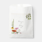 Botanischer Wald Hochzeit Napkins Geschenktütchen (Vorderseite)