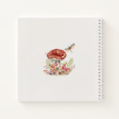 Botanischer Wald-SpiralNotebook Notizblock (Rückseite)