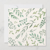 Botanischer Wasserbrand Save the Date (Rückseite)