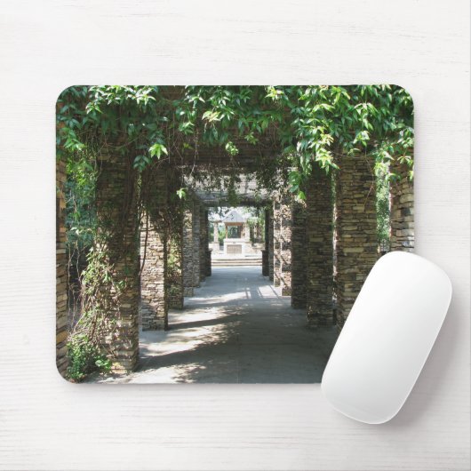 Botanischer Weg Mousepad (Mit Mouse)