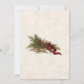 Botanischer Weihnachtskranz-Workshop Einladung (Rückseite)