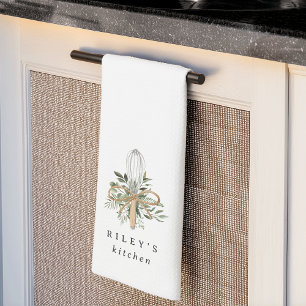 Botanischer Whisky Personalisiert Geschirrtuch