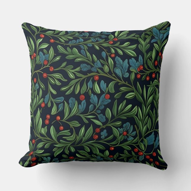 Botanischer Wintergarten Morris Kissen (Vorderseite)