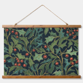 Botanischer Wintergarten Morris Wandteppich Mit Holzrahmen