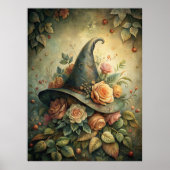 Botanischer Witzhut - Rustikale Kernmauer Kunst Poster (Vorne)