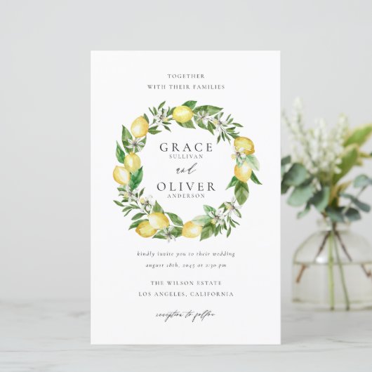 Botanischer Zitronengarten (Stehend Vorderseite)