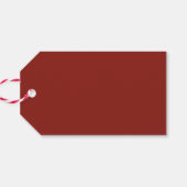 Botanisches 3-Foto Geschenkanhänger (Rückseite Horizontal)