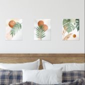 Botanisches Abstraktes Set - Minimal Wall Art (Schlafzimmer)