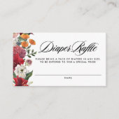 Botanisches Amaryllis Kinderduschenduschapparat Begleitkarte (Vorderseite)