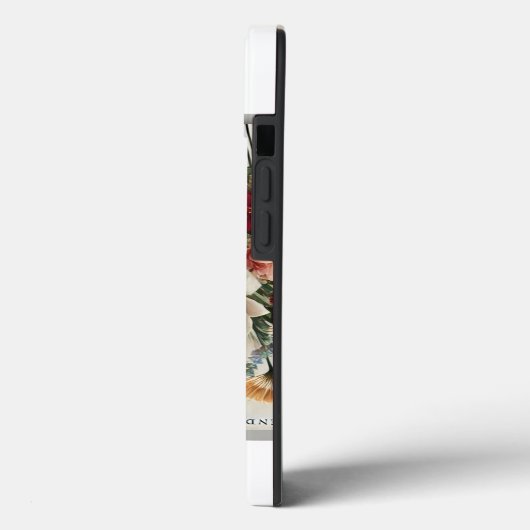 Botanisches Apple iPhone 13 Fall - Elegant Wa Case-Mate iPhone Hülle (Rückseite / Links)