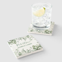 Botanisches Aquarellkabine Ivy Ferns Sage