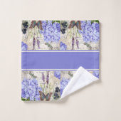 Botanisches Badetuch-Set Badhandtuch Set (Waschlappen)