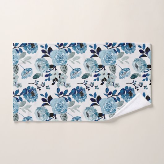 Botanisches Badetuch-Set für Wasserfarben Badhandtuch Set (Handtuch)