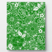 Botanisches Beauties Green Fotoplatte (Vorderseite)