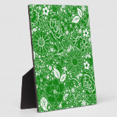 Botanisches Beauties Green Fotoplatte (Seite)