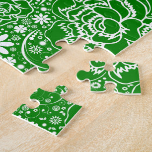 Botanisches Beauties Green Puzzle