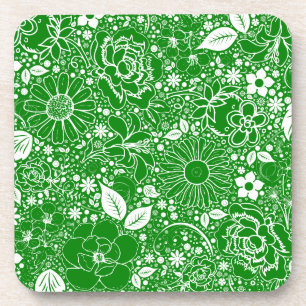 Botanisches Beauties Green Untersetzer