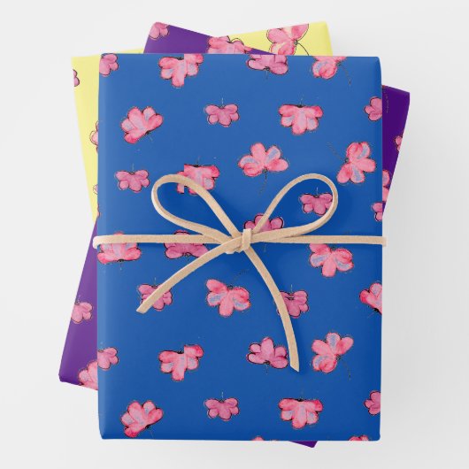 Botanisches Beauty-Geschenkpackung für Blume Geschenkpapier Set (Beispiel)