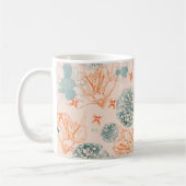 Botanisches Blasmuster Kaffeetasse (Links)