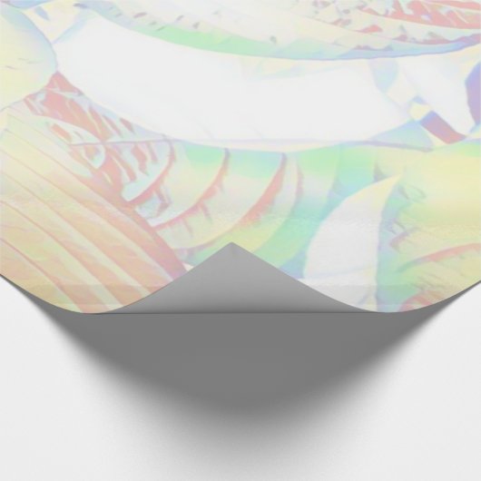 Botanisches Blätter-Wrapping Paper von Shiny Paste Geschenkpapier (Ecke)