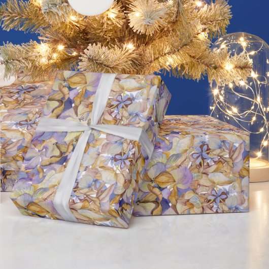 Botanisches Blätterblatt Boho Geschenkpapier (Feiertage)