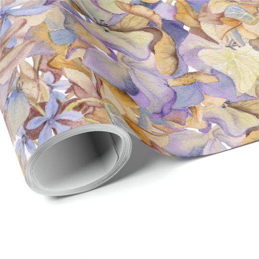 Botanisches Blätterblatt Boho Geschenkpapier (Rolleneckpunkt)