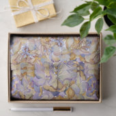 Botanisches Blätterblatt Boho Seidenpapier (Geschenk)