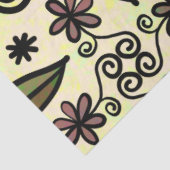 botanisches Blätterpapier Seidenpapier (Ausschnitt)