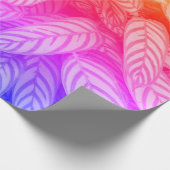 Botanisches Blattmuster-Wrap-Papier Geschenkpapier (Ecke)